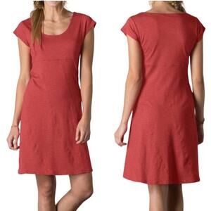 Toad & Co Rosemarie Cap Sleeve Standard Length Knee Length Dress With Pockets